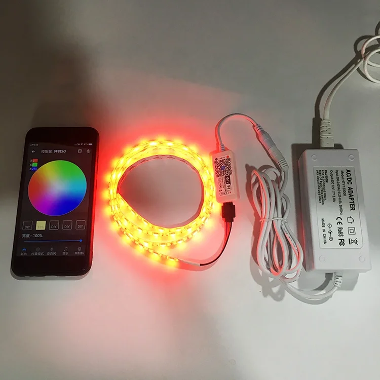  Светодиодная лента 12 в rgb rgbw smd5050 с ИК-пультом управления и синхронизацией