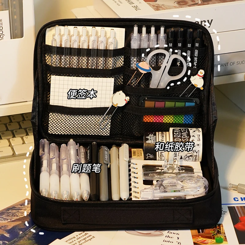 Cheap Large Capacity Storage Bag And Pencil Bag With Customized Logo