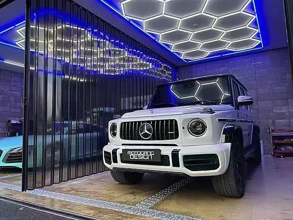 hexagonal splicing ambient led touch modular light y shape wood panel warm wall large samples light 6500k