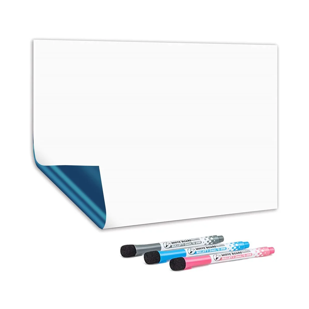 Custom Adhesive Dry Erase Board Sticker Magnetic Whiteboard Contact Paper for Office Home School