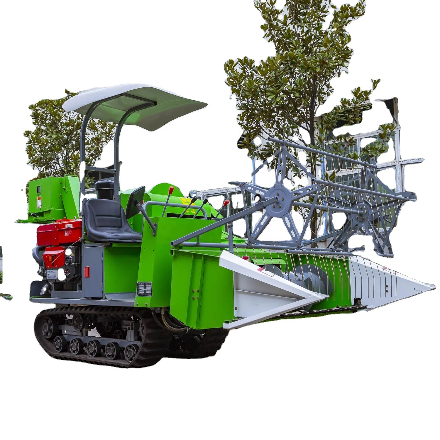 Rice Combine Harvester New Condition Farm Grain Harvester 4Lz-1.6 Factory Cheap Price