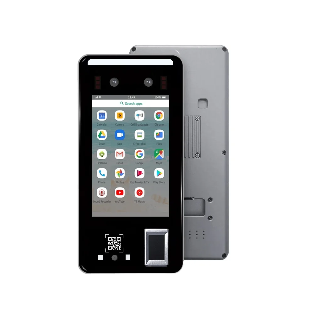 HFSecurity FR05  Biometric Android Face Fingerprint Access Control For Payroll System Cloud API document Cloud Server