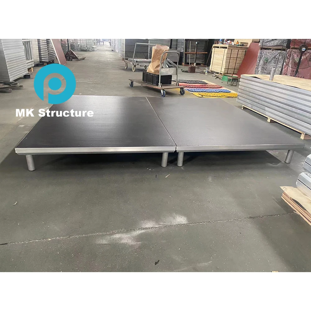 Factory direct sale strong folding portable banquet mobile stage for hotel