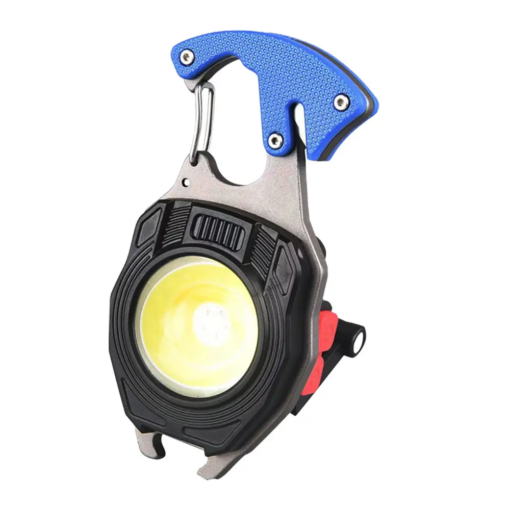 2024 Newest Multifunctional Outdoor Waterproof Portable Usb Rechargeable Lighters Flashlight Keychain Light