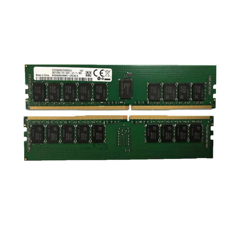  100% оригинальный новый DDR4 16 Гб 2400 МГц PC4-19200 CAS17 1 2 V кода коррекции ошибок сервер оперативная память для