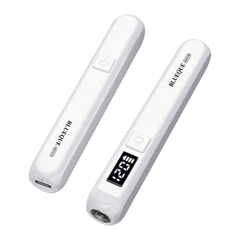 MINI 3A/3B Rechargeable Manicure USB LED Display Screen Curing Tips Nail Dryer 3W Portable Finger Mini Hand-held Nail UV Lamp