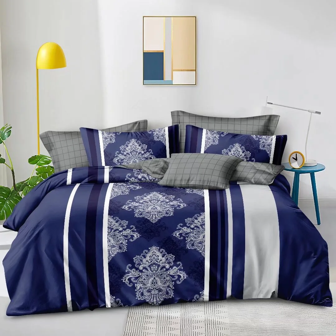 4 Pieces High Quality Eco Friendly Soft All Season Microfiber Hotel bedding Luxury customize Size Bed Sheets Set