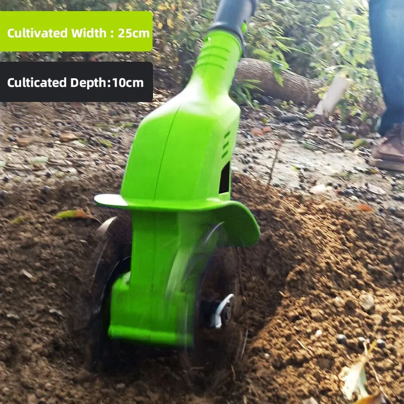 Garden Mini Agriculture Power Weeder Tiller Cultivator Rotary