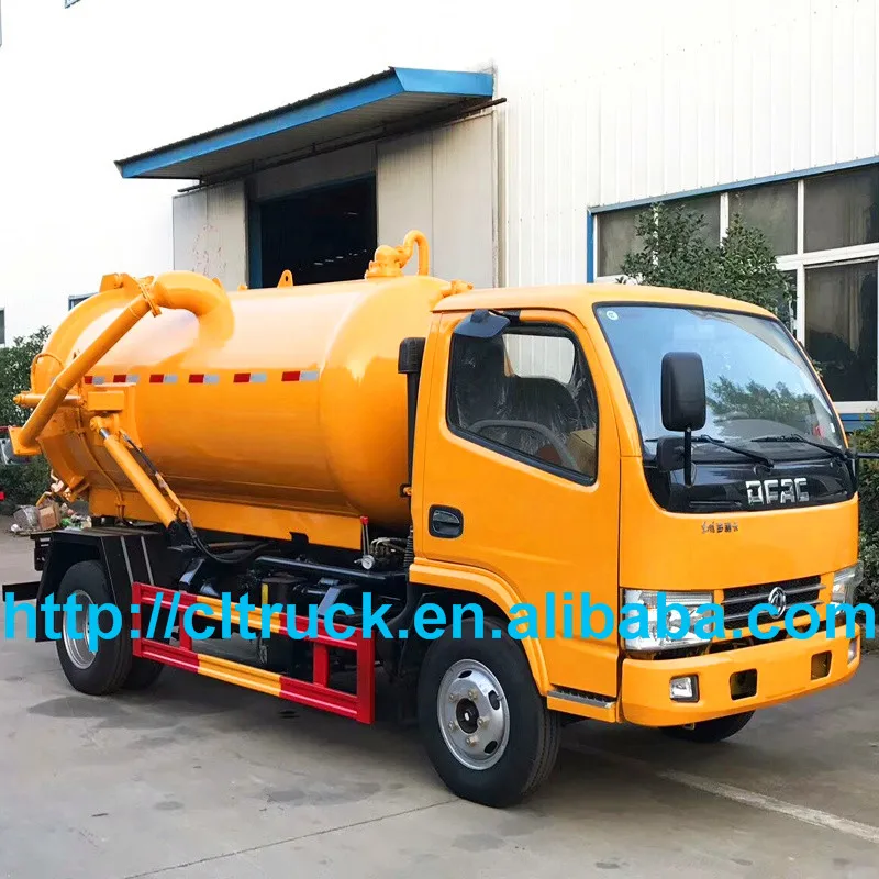 Горячая Распродажа! dongfeng 5t вакуумная всасывающая машина высокого давления по низкой цене