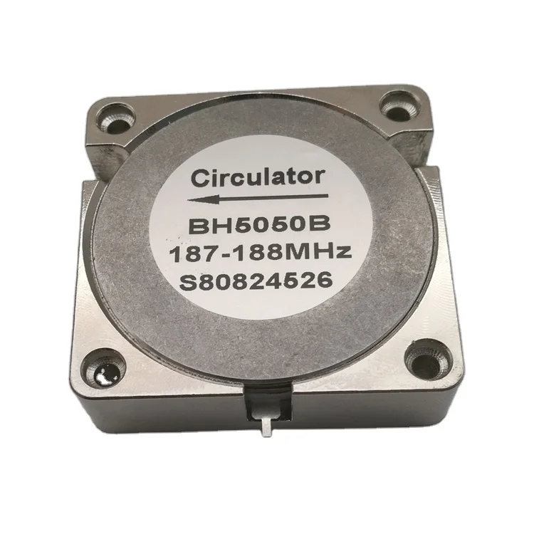 ISO9001 standard high isolation high power low insertion loss 300-1000MHz 400w VHF UHF RF drop in circulator made of China
