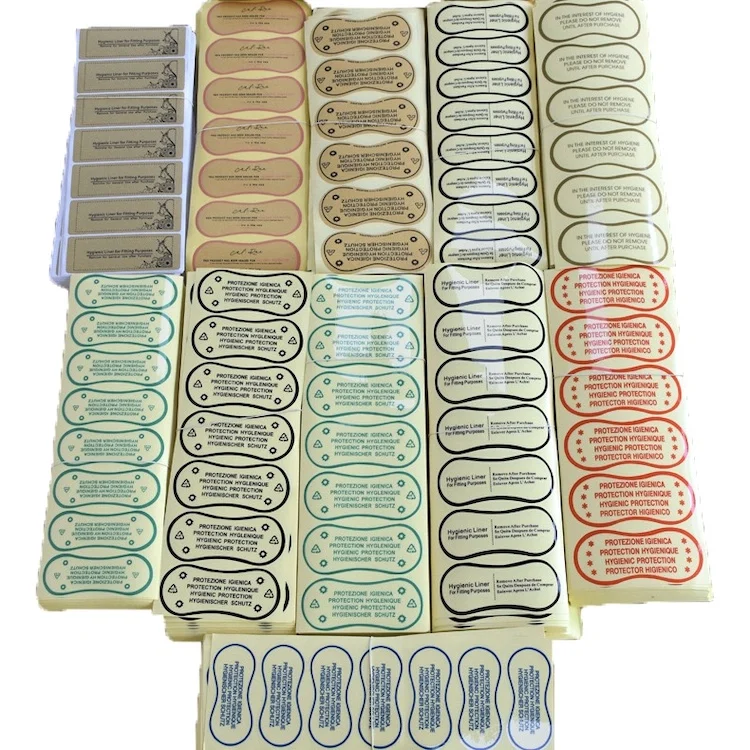 Wholesale Custom Logo Printed Clear Hygienic Stickers Manufacturer, Bikini Swimwear Hygiene Protection Sticker For Underwear