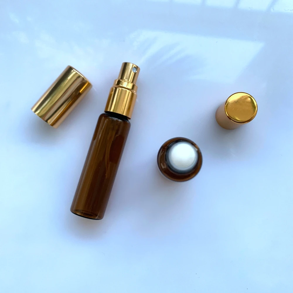 2ml 3ml 5ml 8ml 10ml mini empty clear glass pen type perfume spray bottle manufacturer with tube paper box