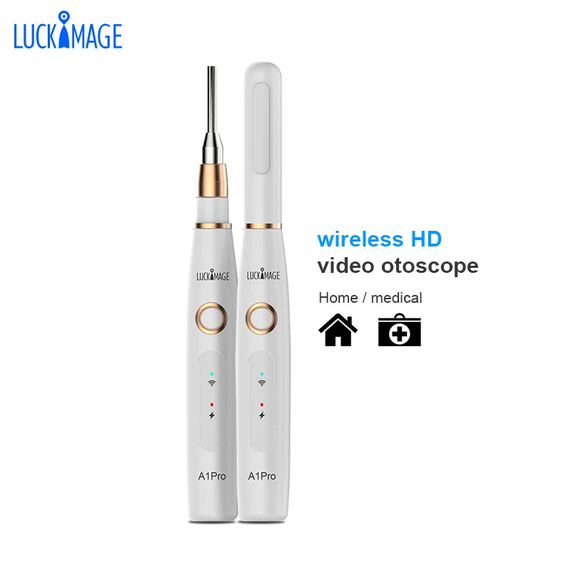  Luckimage заводская цена hd wifi Мини цифровой otoscope & офтальмоскоп наборы ухо эндоскоп