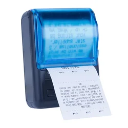 58mm Thermal Printer Receipt POS Printer Hoin Black and White for Smartphone and computer Bt+usb