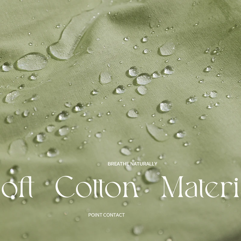 Original design Large V-Neck Cross back Apron Cotton Linen Water repellent Apron with Big Pocket