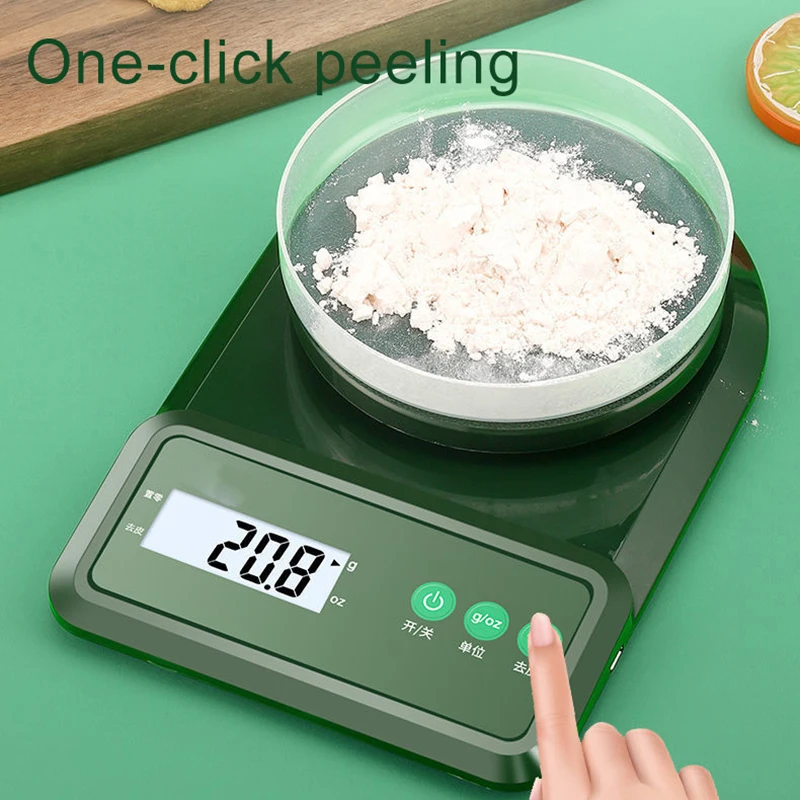 2021 Hot Sale Kitchen scale peeling and weighing fruit nutrition calculation electronic scale LCD digital display