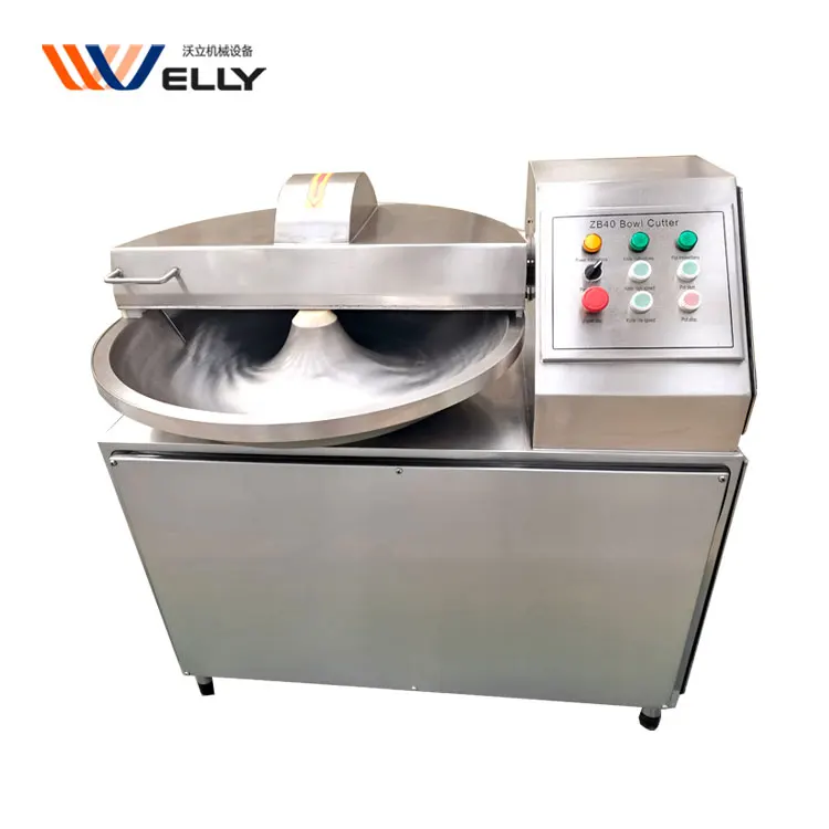 Industrial Automatic 5L Meat Cutter Chopping for Lab Emulsify Machine Small Bowl For Making Sausage
