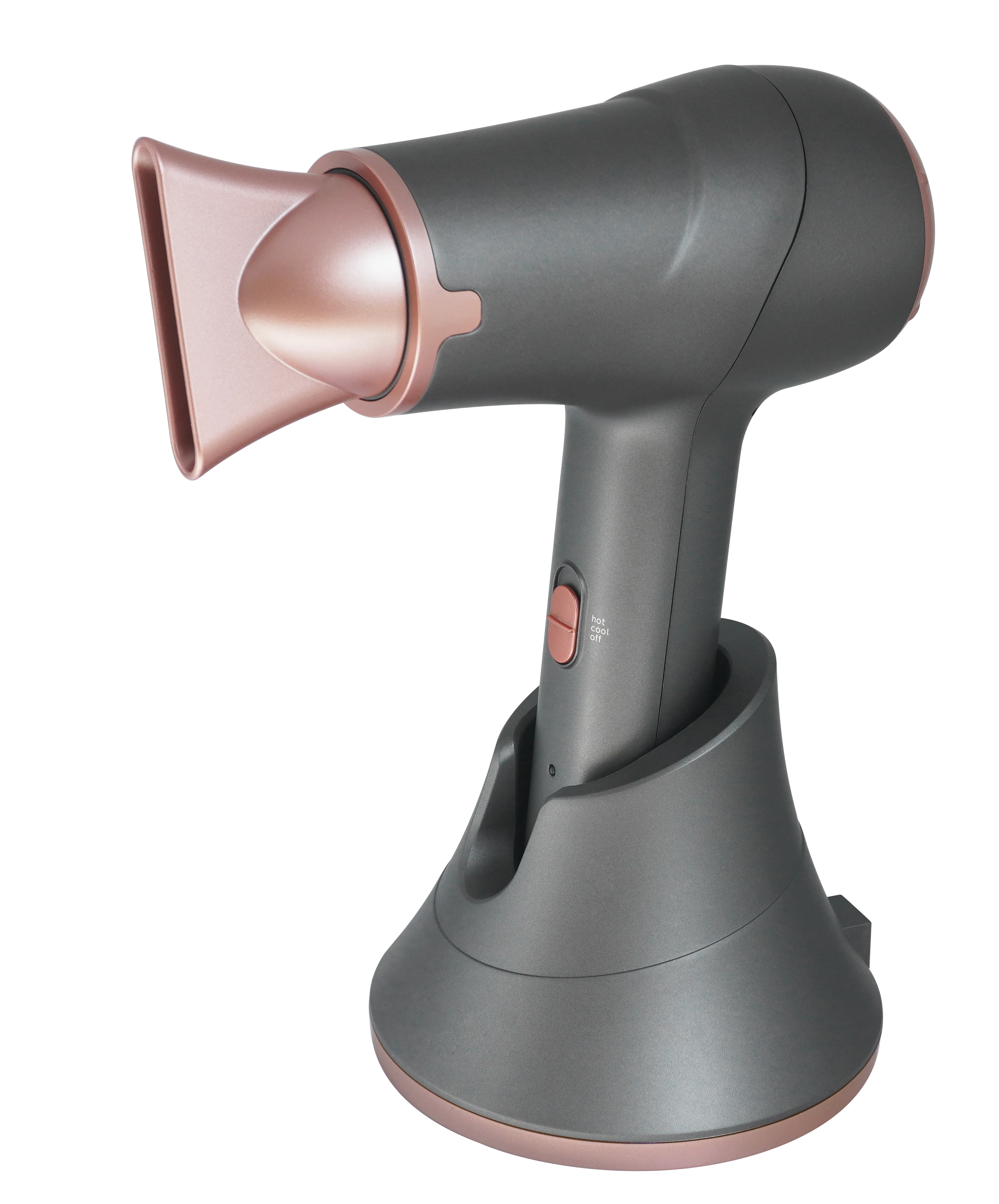 Rechargeable Battery 5000 mAh Portable Best Selling Professional Hair Dryer OEM DC Motor With Adaptor Concentrator