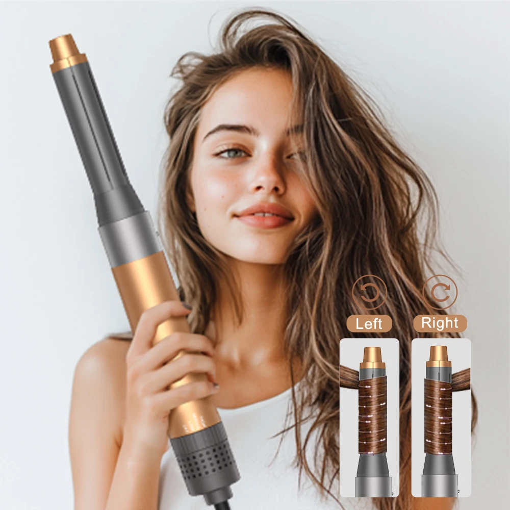 Cepillo hair dryer Brush Air Wrap Hair Styler Hot Air Curling Iron 1000W Multifunctional Hair Styling Tool 6 in 1 Multi Styler