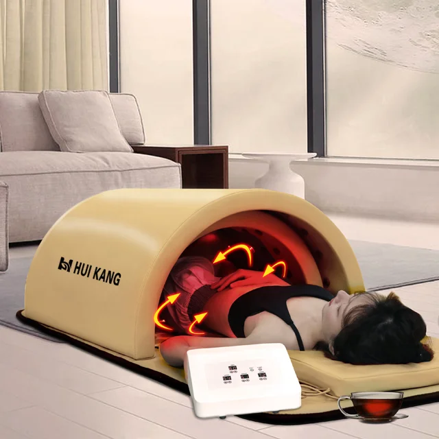 Far Infrared Sauna Dome 3 Zone Sauna Spa Capsule Slimming Machine Luxury Indoor Sauna