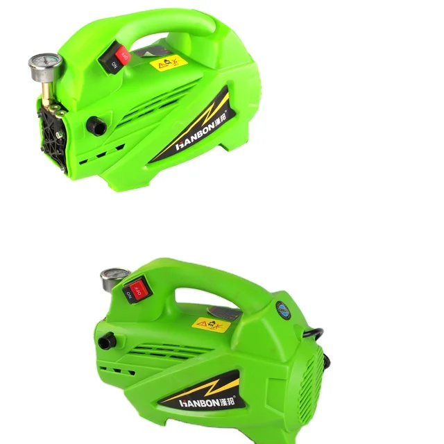 All-Copper High Pressure Washing Machine Power Tools 1680W 9Mpa Car Washer Cleaning Machine Low Nose