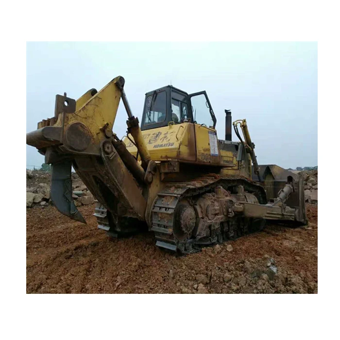 original Japan used Komatsu D375A bulldozer Engine Pump Technical Sales Hydraulic Video Energy