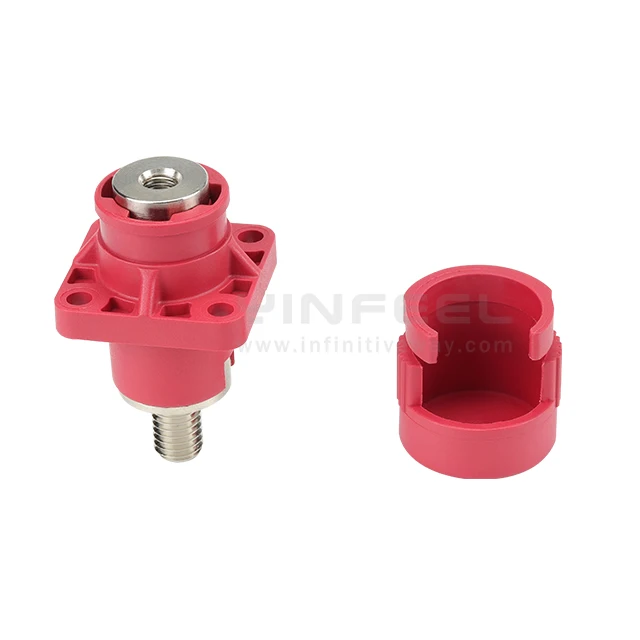 200 Amps  Plastic Isolated Fireproof Terminal Bolt-Model No.IF-FM6-SOM8-200A-C