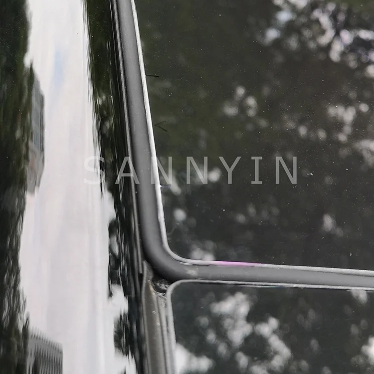 3-метровая Автомобильная уплотнительная лента, шумоподавление, Sunroof, уплотнение лобового стекла, автомобильная дверь, резиновая уплотнительная лента для Tesla Model 3