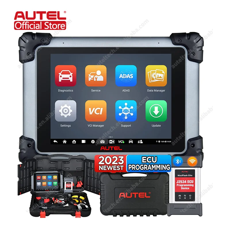 Autel MaxiSys MS908S Pro II Android 10 Free MV108 36 Service ECU Coding Vehicle Diagnostic Machine Upgraded of Elite/ MS908S Pro