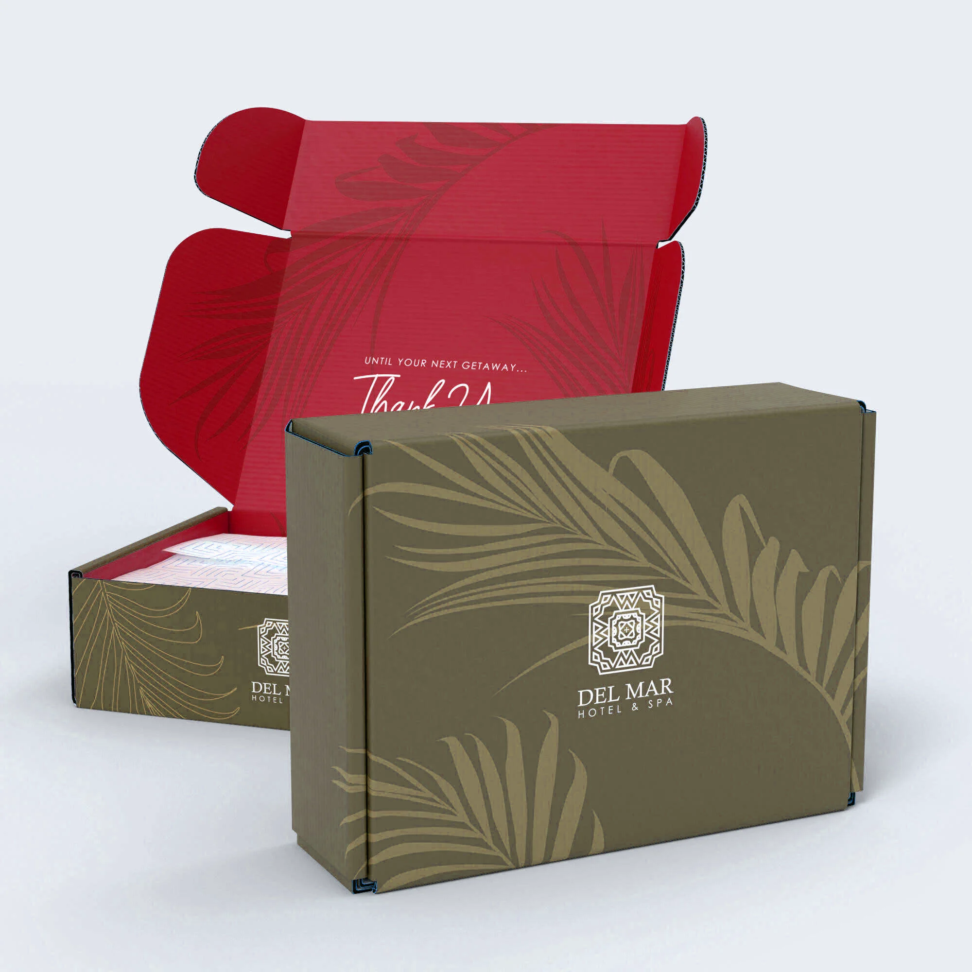 Custom Printing Logo Pink Shipping Cardboard Paper Box Foldable Corrugated Carton Mail Packaging Mailer Box with logo packaging