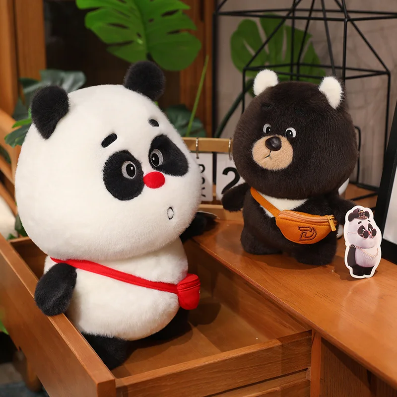 Fluffy Soft Skin-Friendly Stretch Cotton Plump Panda Toy