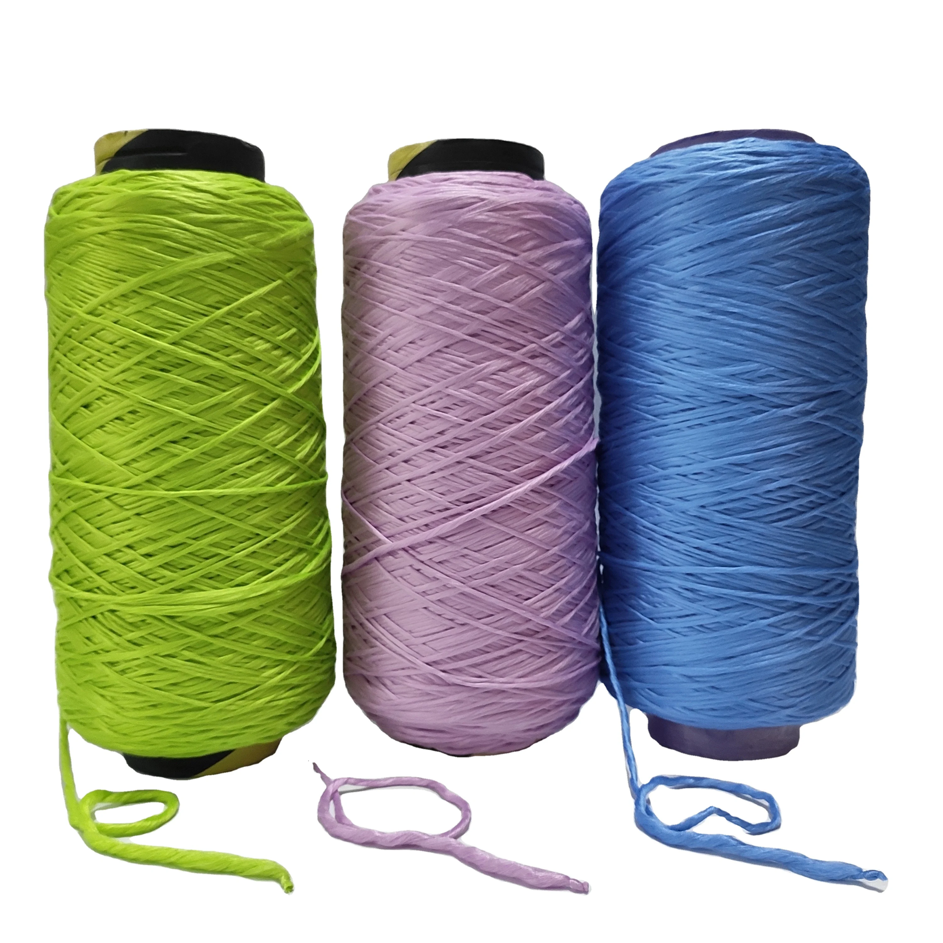 Wholesale Manufacturer 100% Polyester or polyester cotton mixed color Microfiber Mop Yarn material for mops