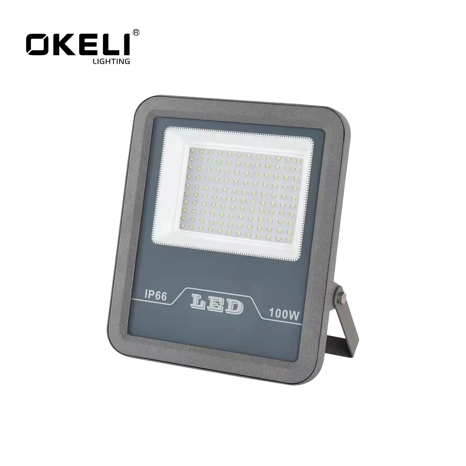 OKELI high bright black body 100w 200w 300w 400w 500w 600w 700w led flood light