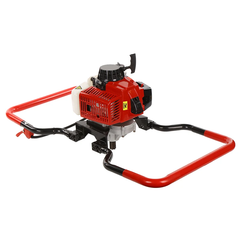 2stroke 68CC 2 person operated portable ground hole drill earth auger drill up 400mm max