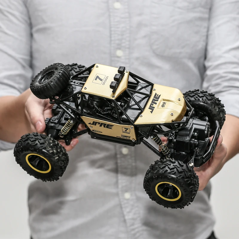 1:16 Радиоуправляемый автомобиль 4WD со светодиодной подсветкой 2 4 г с дистанционным управлением багги внедорожник игрушечный для мальчиков игрушки детей