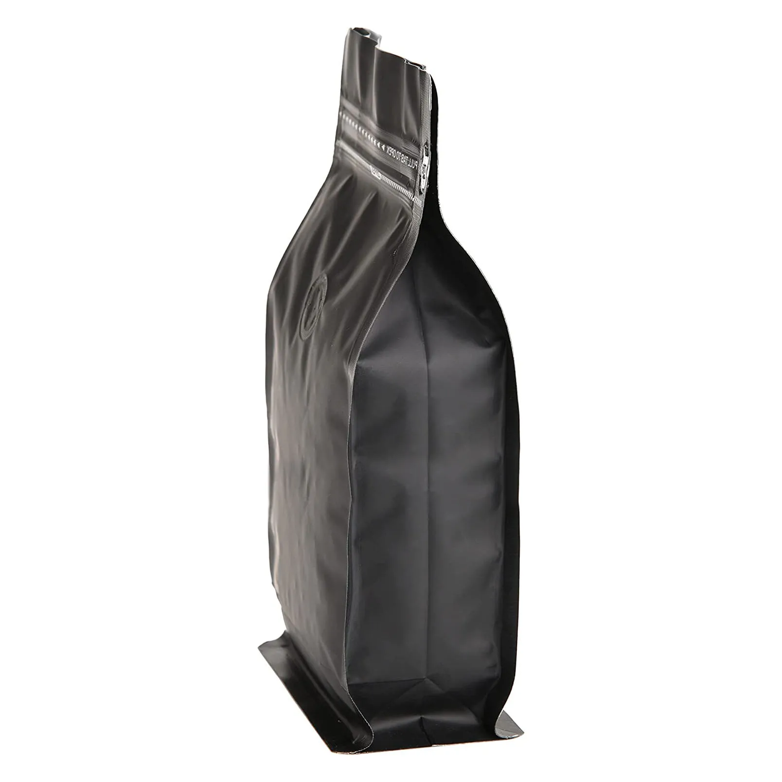 Custom Printed Aluminum Foil Snack Bag PET Zipper Side Gusset Coffee Packaging with Valve Heat Seal