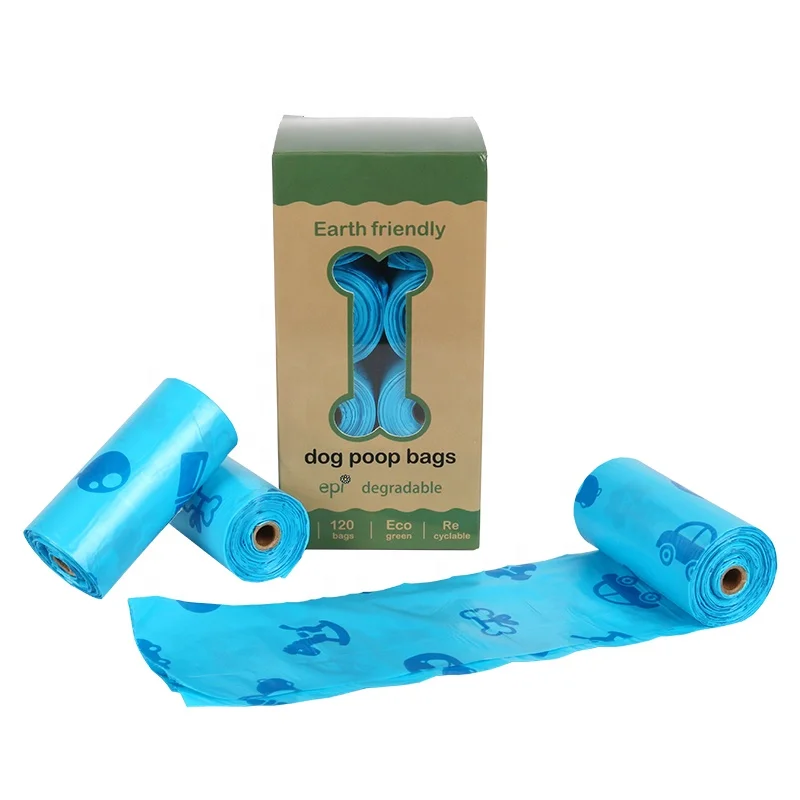Epi Pet Eco 100% Biodegradable  Custom Wholesale Cornstarch Dog Poop Bags