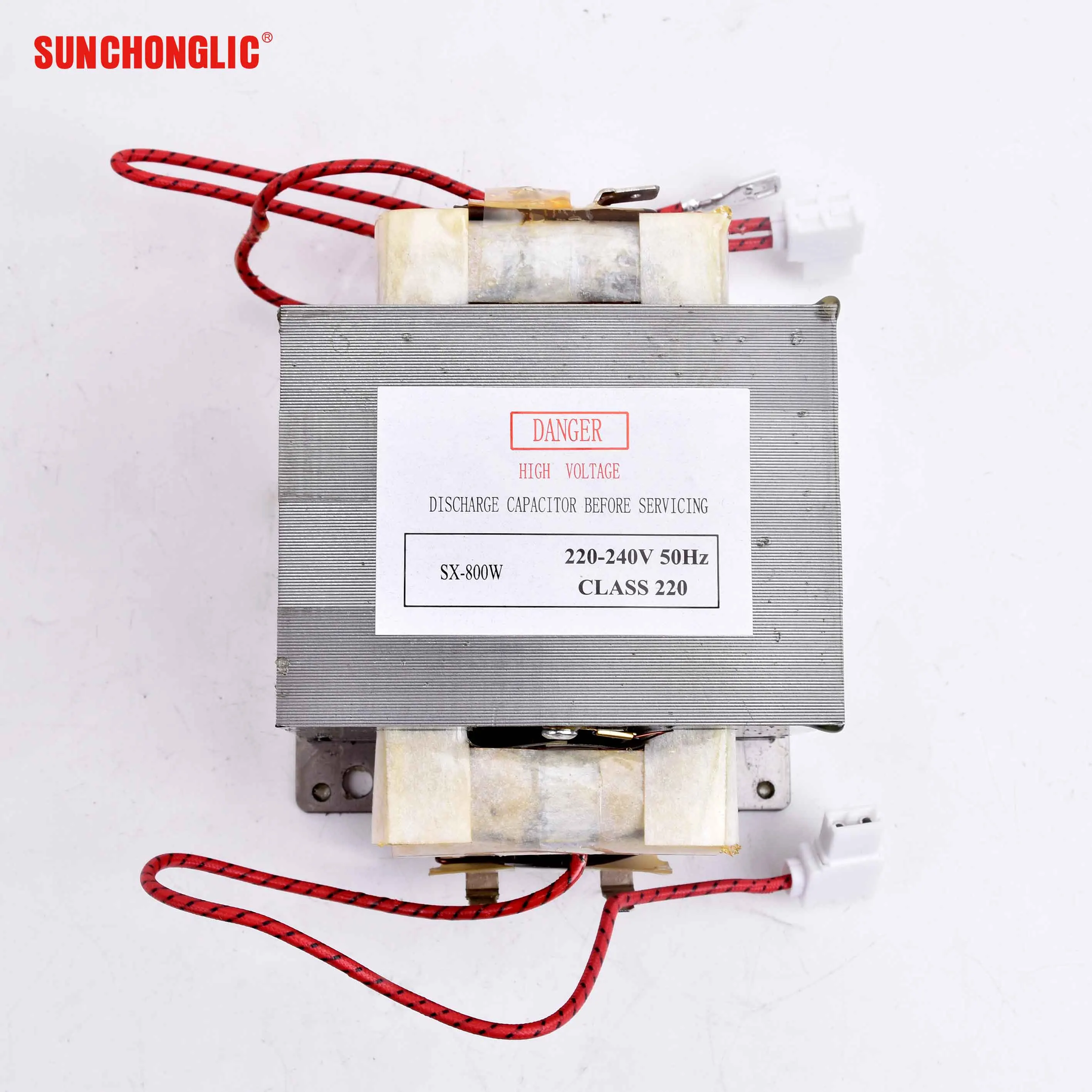 Sunchonglic high quality  microwave oven  transformer  800W microwave transformer for sale