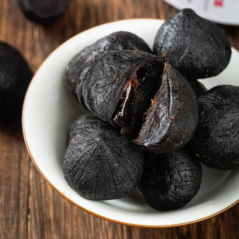 New first quality chinese black garlic solo black garlic