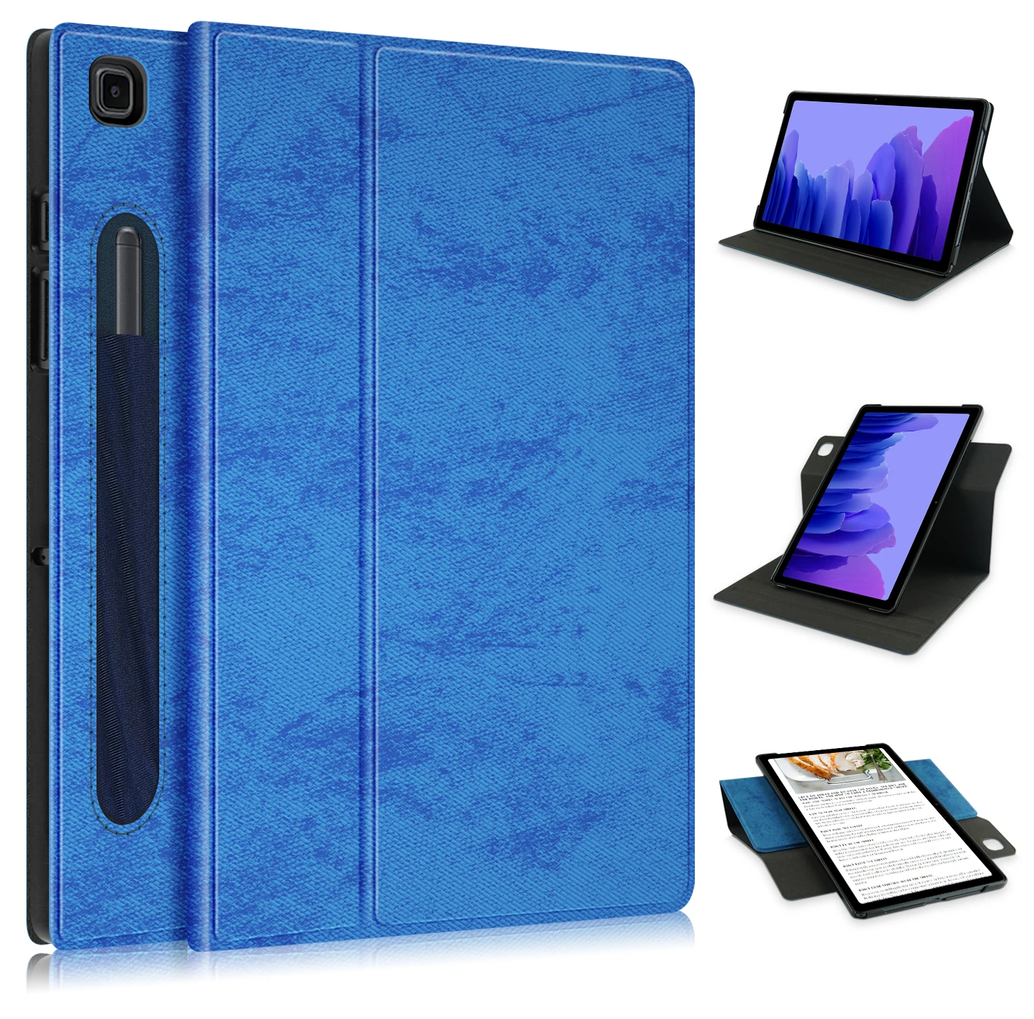 360 Rotating PC tablet case For Samsung Galaxy Tab A7 10.4 SM-T500/T505/T507 rotating bracket protective cover