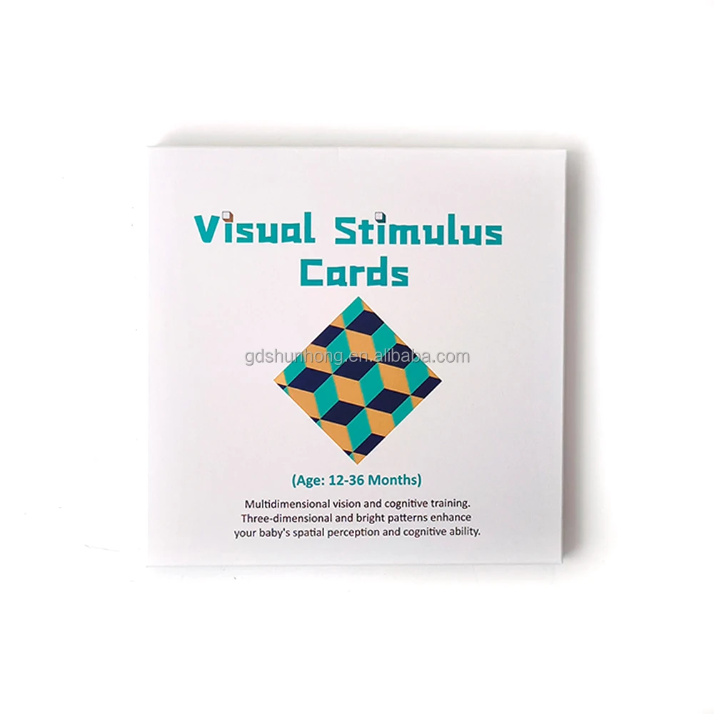 Educational toys high contrast baby flashcard 12-36 months baby visual stimulus flash cards/cognitive cards