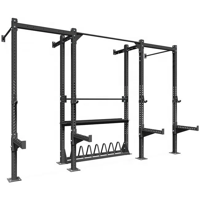 IRONHAWK Custom gym fitness multi function station pull up cross fit racks standing rig Training Rack
