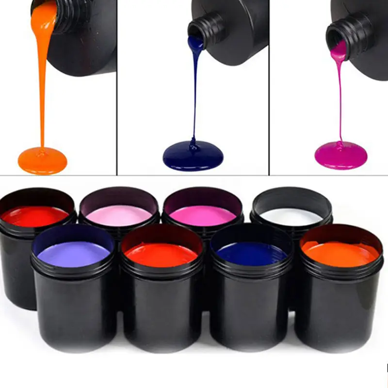 RONIKI nail supplies Custom Soak Off color Uv Gel OEM Kilogram Raw Material Gel Nail Polish bulk