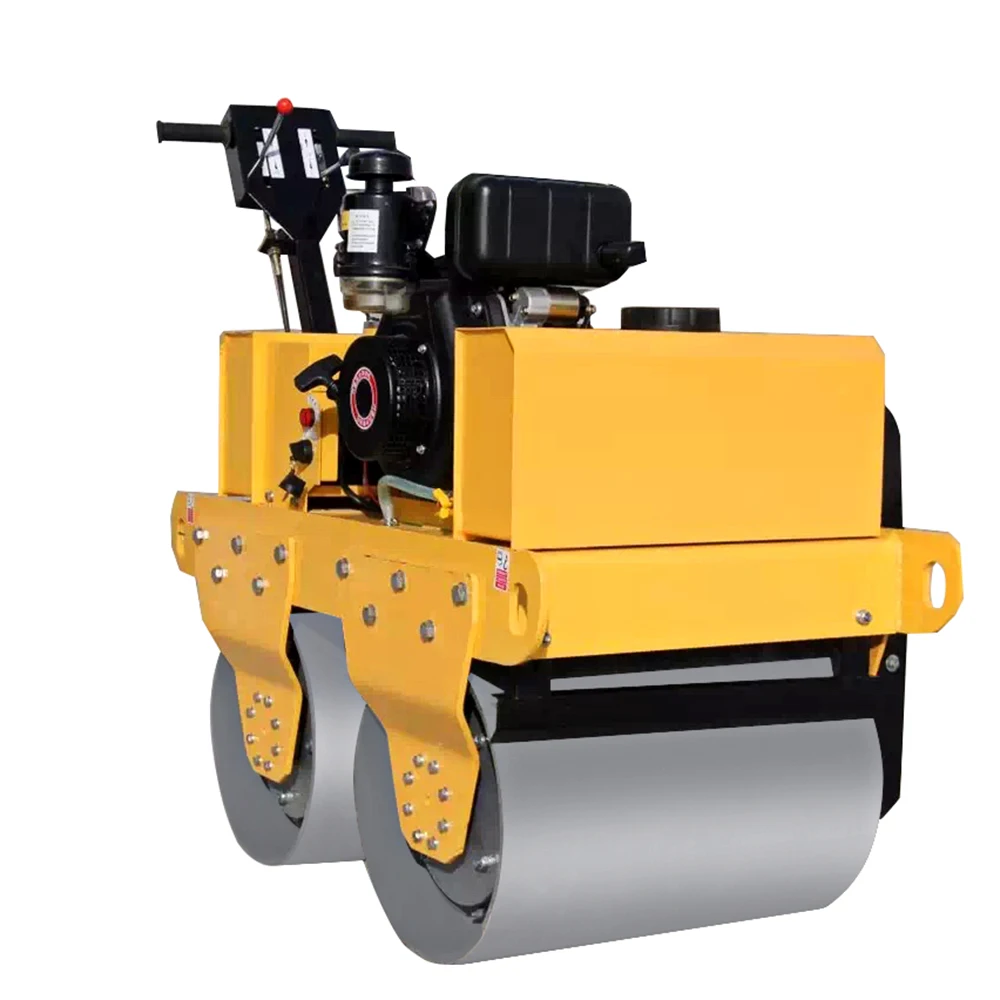 China Factory 1 Ton To 10 Ton Compactor Vibratory Hand Vibratory Pedestrian Roller Asphalt Single Double Drum Roller Compactor