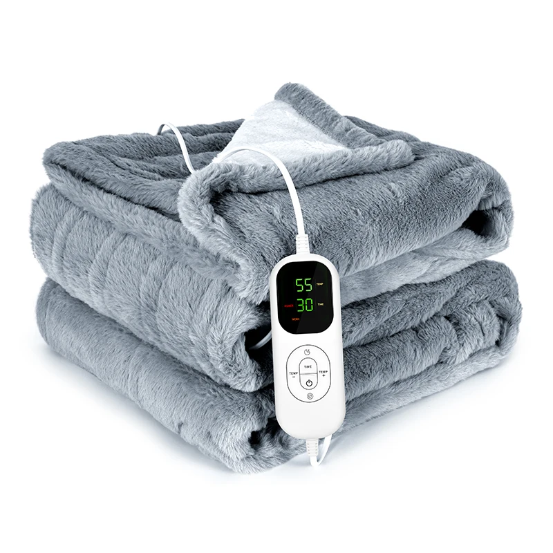 Black Technology Electric Heated Blanket Zero Electromagnetic Radiation Heating Blanket Throw for winter