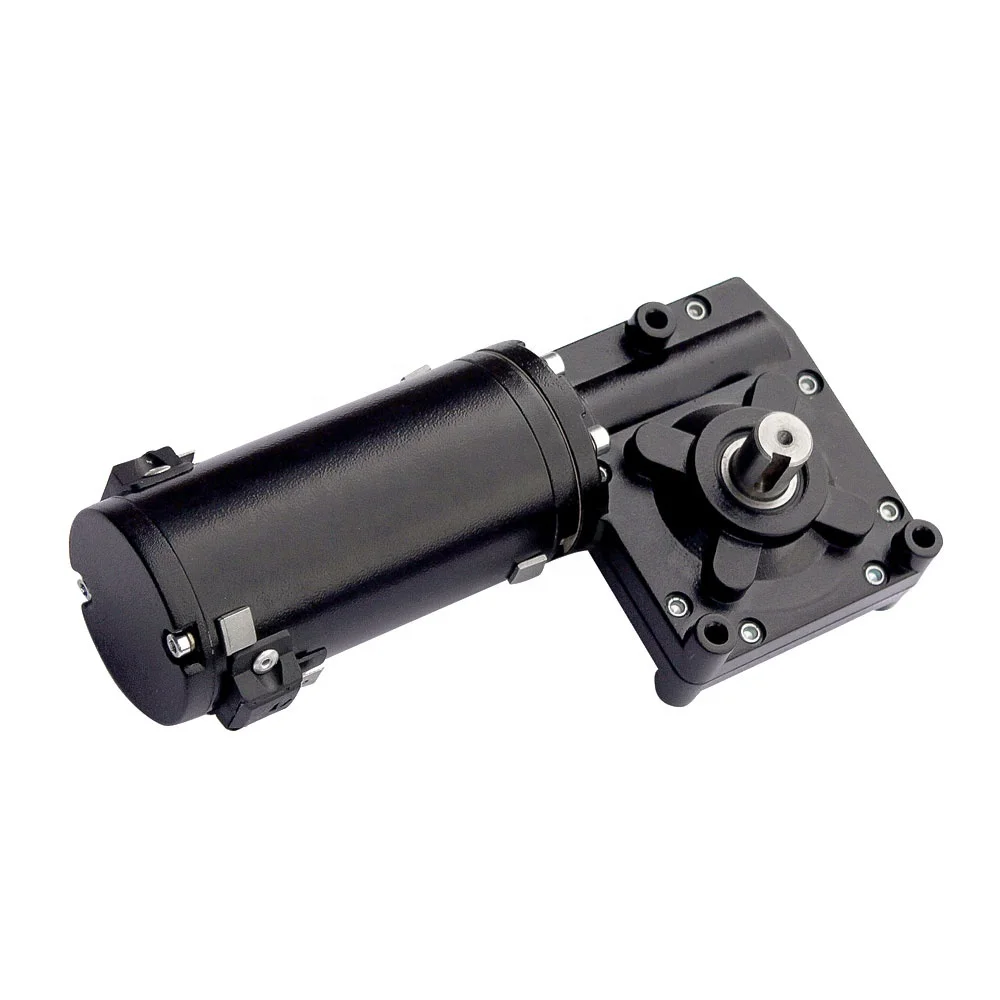 73ZY12-102WJ 12V, 24V, 180W~320W Permanent Magnet DC Worm and Wheel Gear Motor