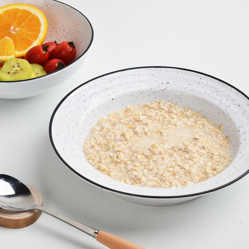 Modern High Quality Ceramic Plates Dish Kitchen Dinnerware Tableware For Hotel Restaurant