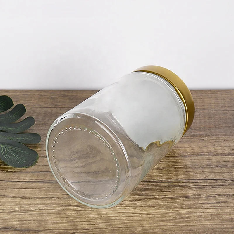 Ru Star Kitchen Accessories Low Price Refillable Sealed Clear Glass Storage Jar With Screw Cap