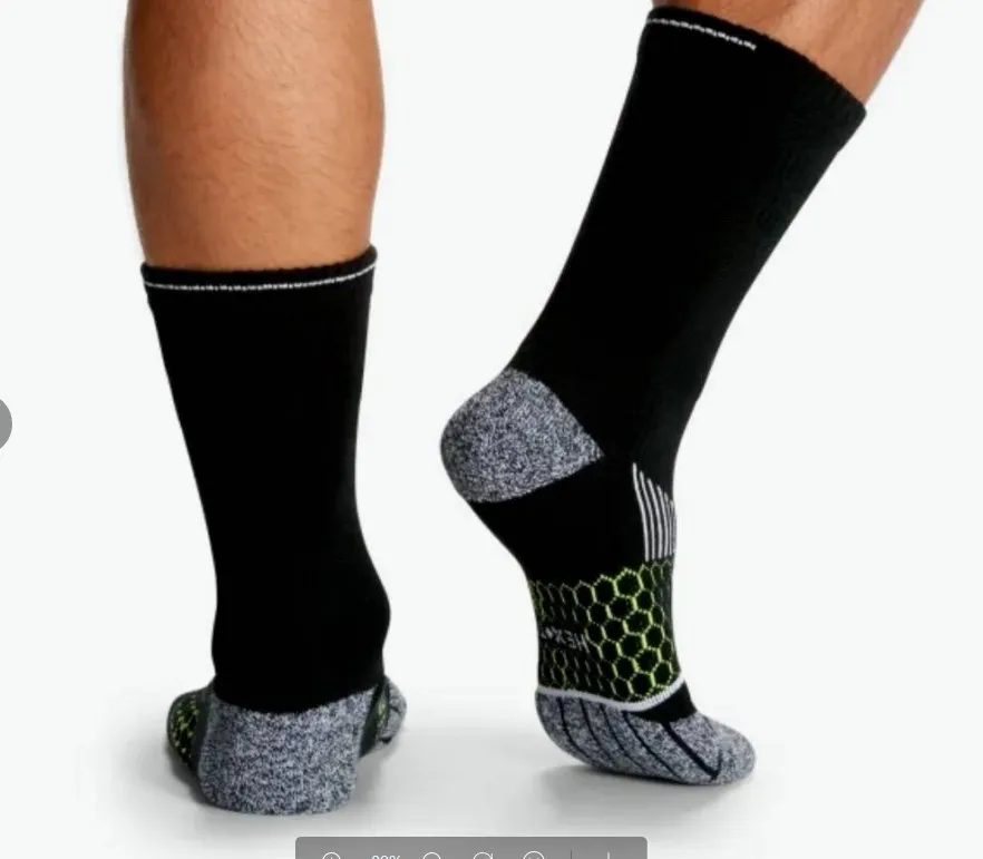 2021 New custom design Men Bamboo Hiking compression men cycling socks