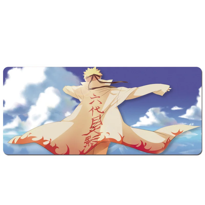 Лидер продаж, очень большой коврик для мыши с анимацией, игровой коврик для мыши, Противоскользящий резиновый игровой коврик для мыши с закругленными краями